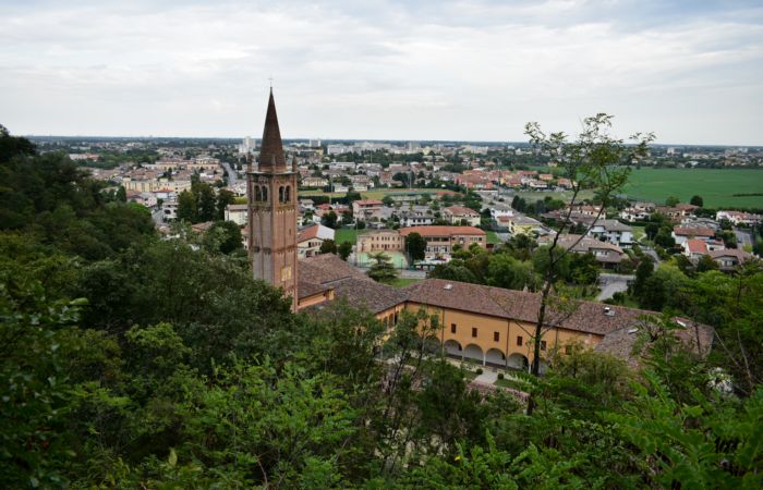 Santuario di Monteortone ad Abano Terme nei Colli Euganei