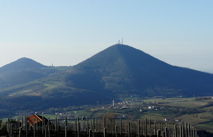 Sentiero Atestino nei Colli Euganei, Arquà Petrarca, Mottolone Valle di Sopra villa Beatrice al Gemola monte Rusta Fasolo Calto Callegaro Ventolone