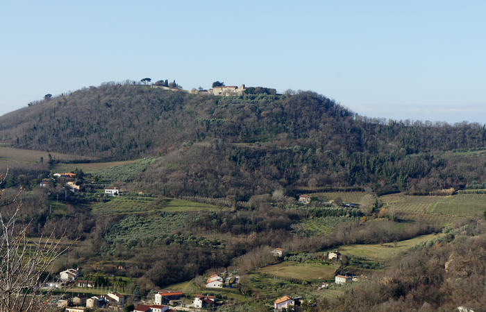 Sentiero Atestino nei Colli Euganei, Arquà Petrarca, Mottolone Valle di Sopra villa Beatrice al Gemola monte Rusta Fasolo Calto Callegaro Ventolone
