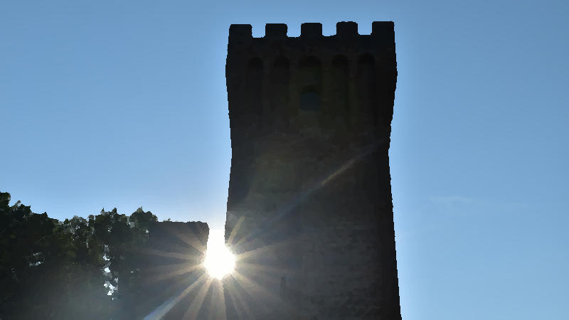 Castello San Martino della Vaneza a Cervarese Santa Croce lungo il fiume Bacchiglione