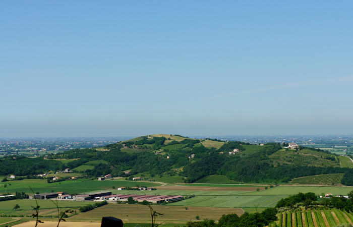 Colli Euganei, giro cicloturistico settore nord-ovest, Bastia Rovolon Bagnara Vo Carbonara