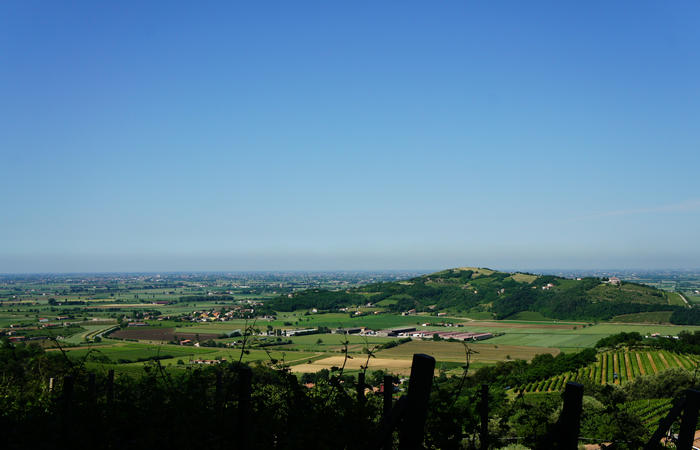 Colli Euganei, giro cicloturistico settore nord-ovest, Bastia Rovolon Bagnara Vo Carbonara