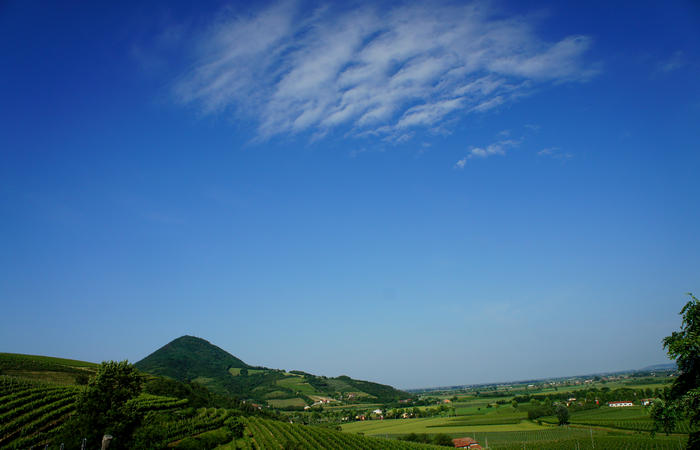 Colli Euganei, giro cicloturistico settore ovest, Vo Valnogaredo Fontanafredda Cinto Euganeo Lozzo Atestino Valbona
