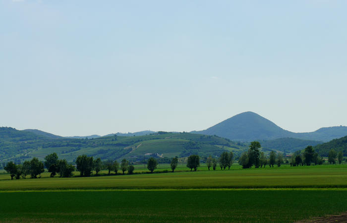 Colli Euganei, giro cicloturistico settore ovest, Vo Valnogaredo Fontanafredda Cinto Euganeo Lozzo Atestino Valbona