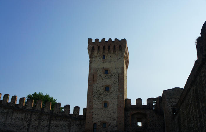 Colli Euganei, giro cicloturistico settore sud, Baone Este Calaone monte Cecilia Ca'Barbaro