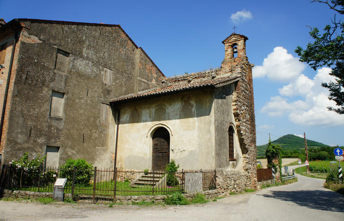Colli Euganei, giro cicloturistico settore sud, Baone Este Calaone monte Cecilia Ca'Barbaro