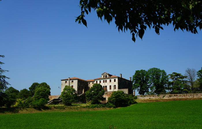 Colli Euganei, giro cicloturistico settore sud, Baone Este Calaone monte Cecilia Ca'Barbaro