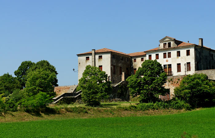 Colli Euganei, giro cicloturistico settore sud, Baone Este Calaone monte Cecilia Ca'Barbaro