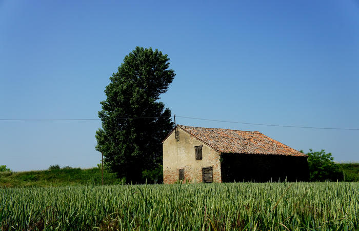 Colli Euganei, giro cicloturistico settore sud, Baone Este Calaone monte Cecilia Ca'Barbaro