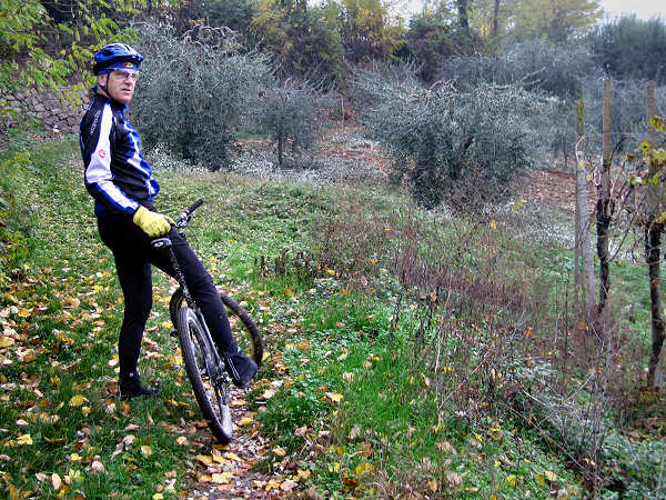 Colli di Teolo, Frassenelle, Monte Grande, Calto Pendice - giro in mountain bike