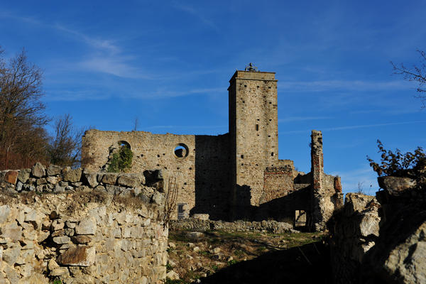 ruderi ex monastero Olivetani sul Monte Venda nei Colli Euganei