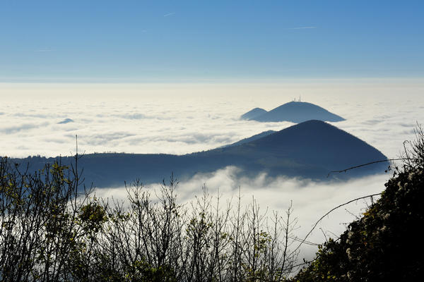 ruderi ex monastero Olivetani sul Monte Venda nei Colli Euganei