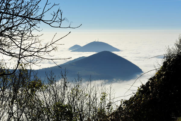 ruderi ex monastero Olivetani sul Monte Venda nei Colli Euganei