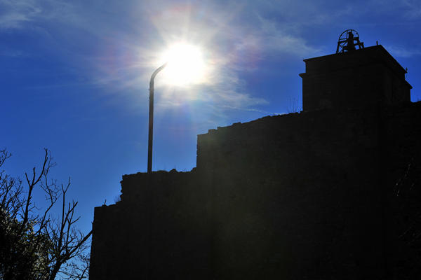 ruderi ex monastero Olivetani sul Monte Venda nei Colli Euganei