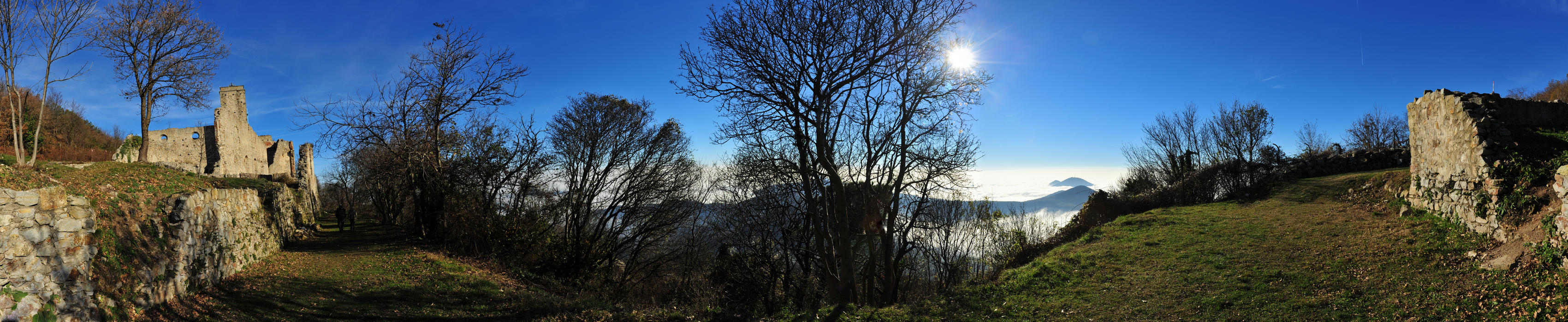 ruderi del Monastero Olivetani al Monte Venda, Colli Euganei, Padova