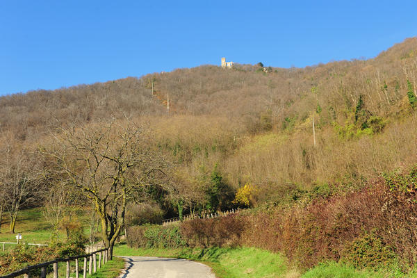 sentiero Lorenzoni sul Monte Venda nei Colli Euganei