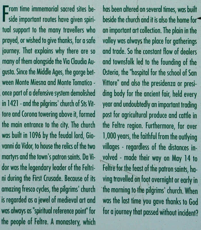 Santuario Santi Vittore e Corona - Feltre