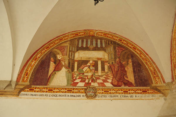 Affreschi del Chiostro Santuario Santi Vittore Corona, Feltre