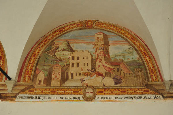 Affreschi del Chiostro Santuario Santi Vittore Corona, Feltre