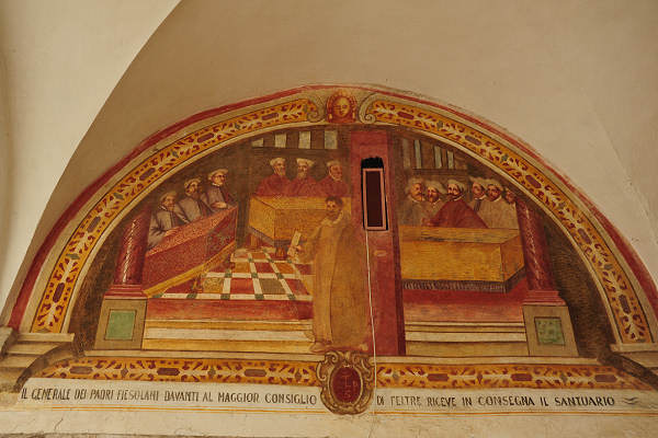 Affreschi del Chiostro Santuario Santi Vittore Corona, Feltre
