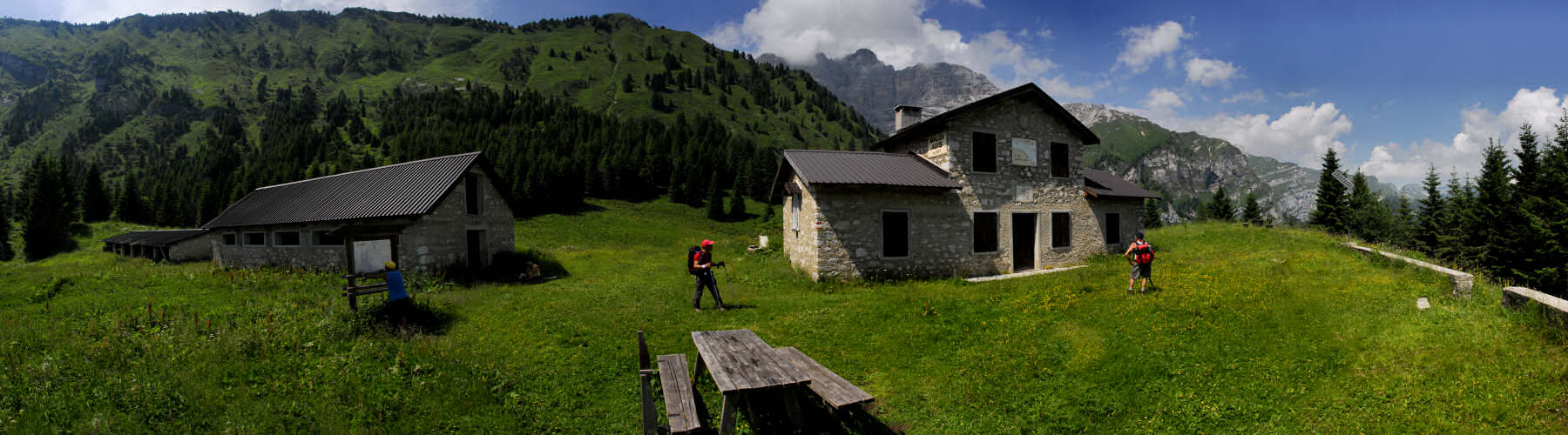 Malga Alvis, val Canzoi, Parco Nazionale Dolomiti Bellunesi