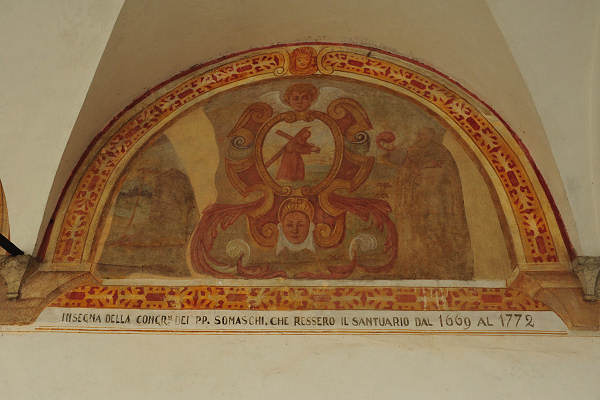 Affreschi del Chiostro Santuario Santi Vittore Corona, Feltre