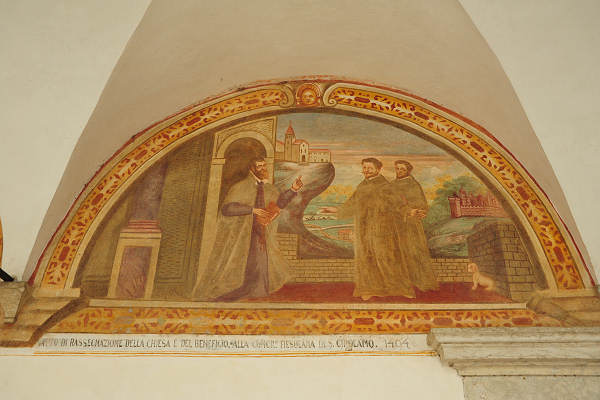 Affreschi del Chiostro Santuario Santi Vittore Corona, Feltre