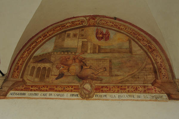 Affreschi del Chiostro Santuario Santi Vittore Corona, Feltre