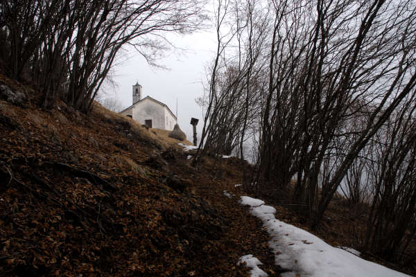 Cergnai Campel, chiesetta di San Mauro in Monte di Val Scura