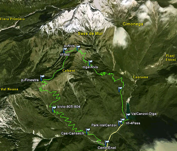 escursione Val Canzoi, rifugio Bruno Boz, Alvis