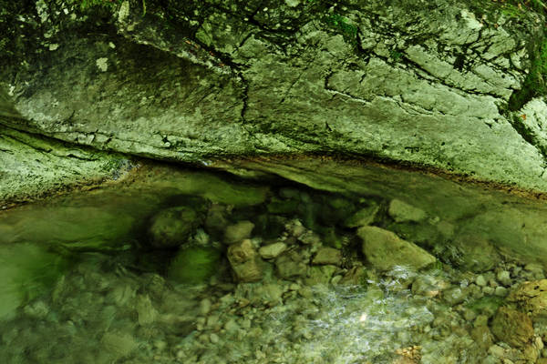 cascate del torrente Stien in Val San Martin Vignui di Feltre, Parco Nazionale Dolomiti Bellunesi
