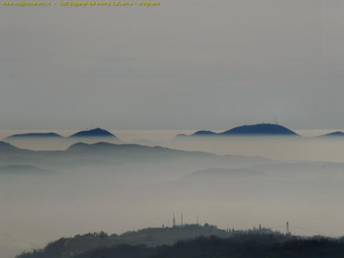 Colli Euganei dal monte Calvarina - Arzignano