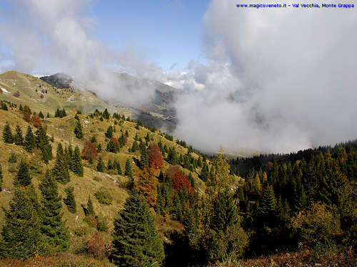 Val Vecchia, Valle delle Mure nel Monte Grappa