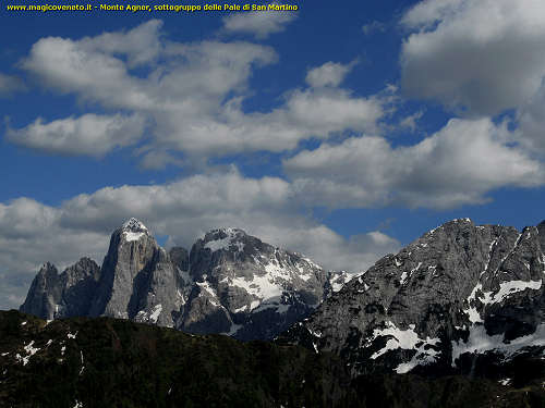 Agner, Pale di San Martino