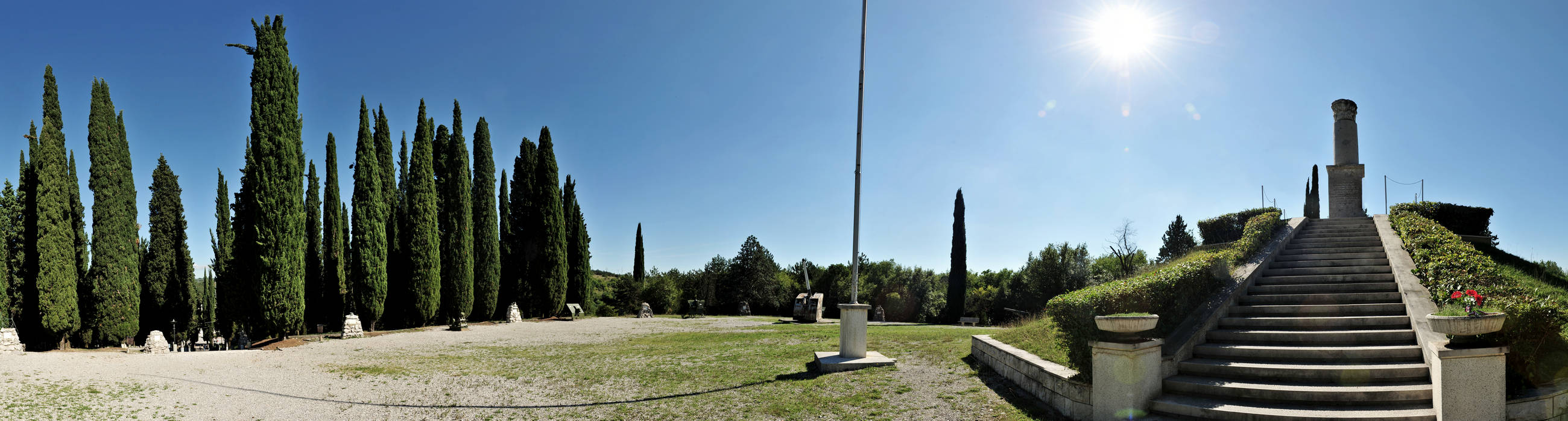 Colle Sant'Elia al Sacrario di Redipuglia, Carso Gorizia