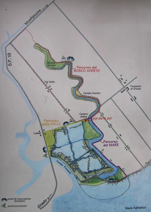 oasi Caneo a punta Sdobba di Fossalon di Grado