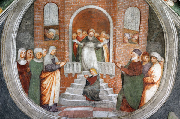 Pordenone, affreschi chiesa Rorai Grande