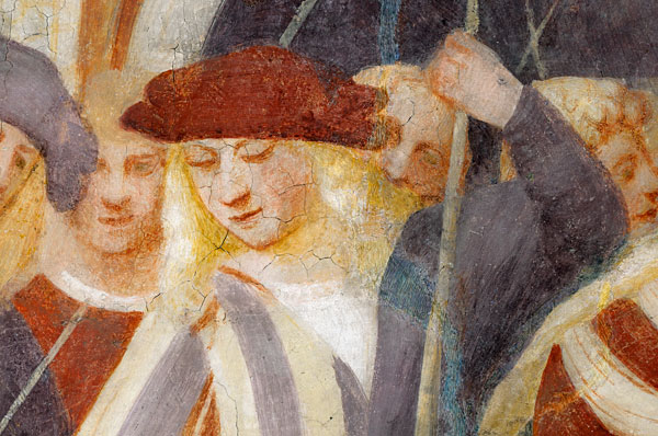 Pordenone, affreschi chiesa Rorai Grande