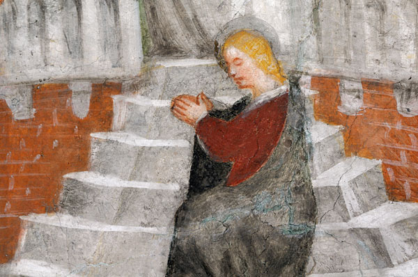 Pordenone, affreschi chiesa Rorai Grande