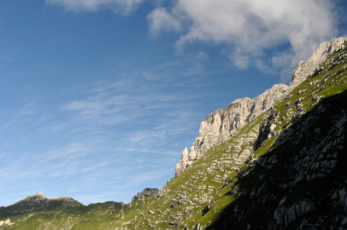Cima di Terrarossa, Alpi Giulie