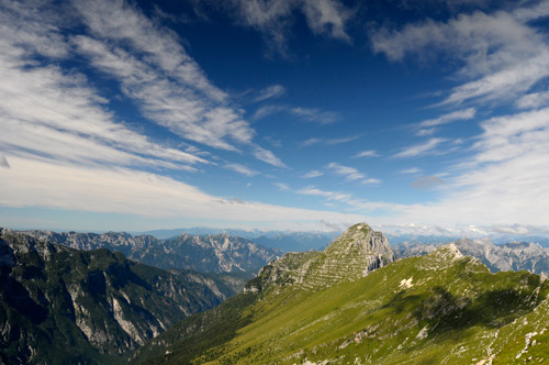 Cima di Terrarossa, Alpi Giulie