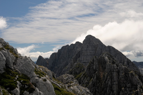 Cima di Terrarossa, Alpi Giulie