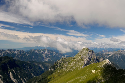 Cima di Terrarossa, Alpi Giulie