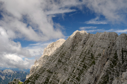 Cima di Terrarossa, Alpi Giulie