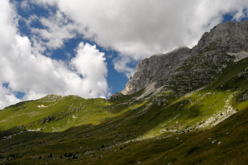 Cima di Terrarossa, Alpi Giulie