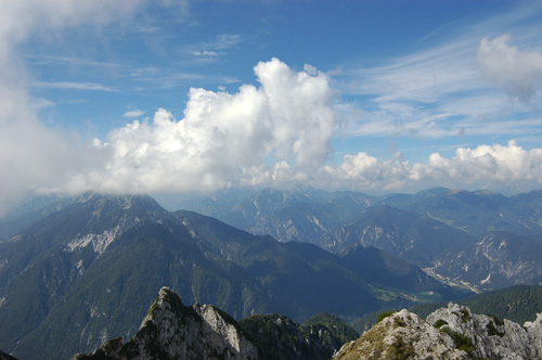 panorama da Cima Cacciatore