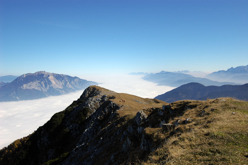 dalla vetta del Monte Ostering