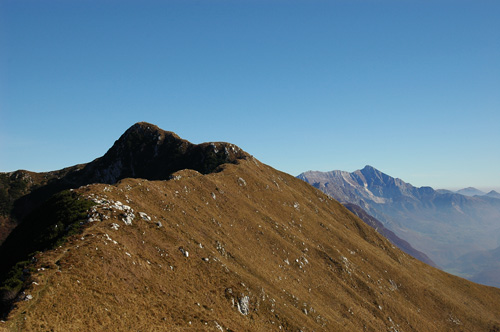 dal sentiero 731 verso il Guarda e la Jugoslavia