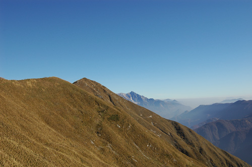 dal sentiero 731 verso il Guarda e la Jugoslavia