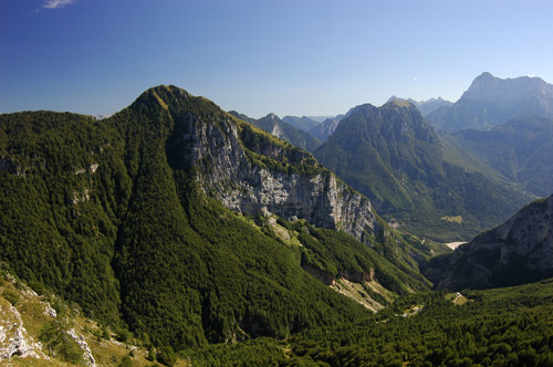 monte Porgeit dalla Val Zemola